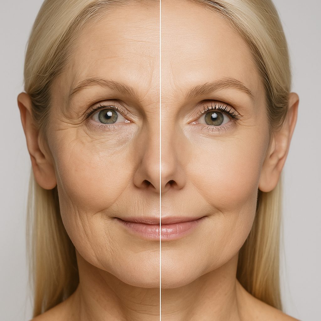 Before and after treatment result