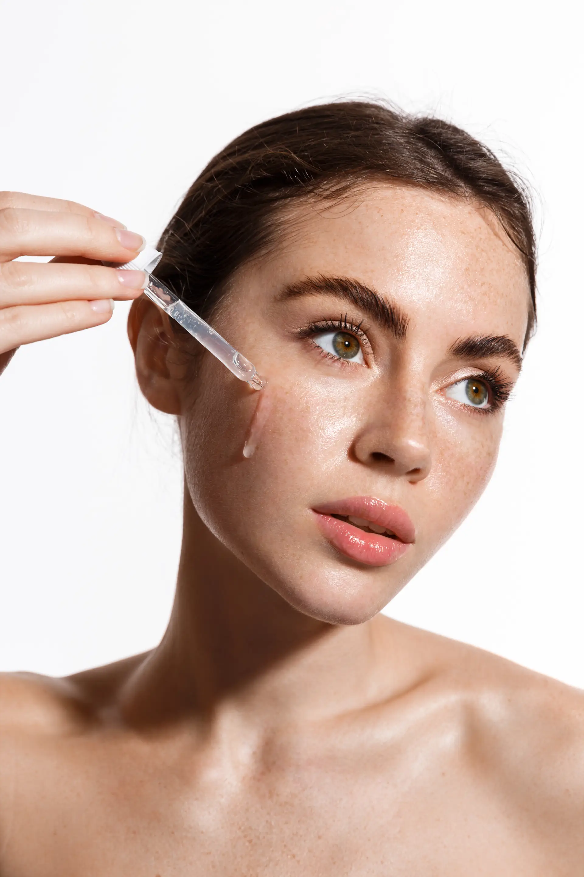 Applying plant-based exosome serum